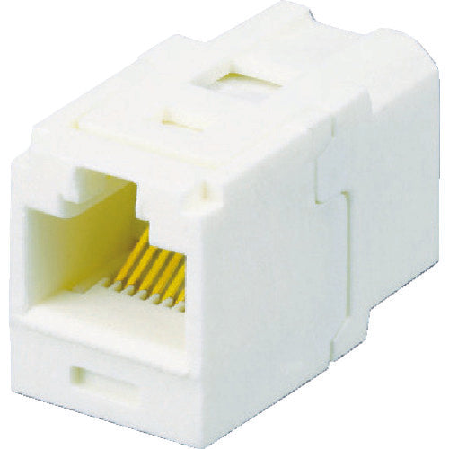 PANDUIT Category 6A JJ Adapter (RJ45 Relay Jack) Off-White CC6X88IW 1 pc