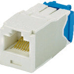 PANDUIT 카테고리 6A 모듈러 잭 오프 화이트 CJ6X88TGIW 1 개