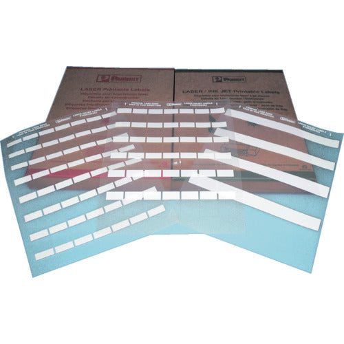 PANDUIT 레이저 프린터용 셀프 라미네이트 라벨 폴리에스테르