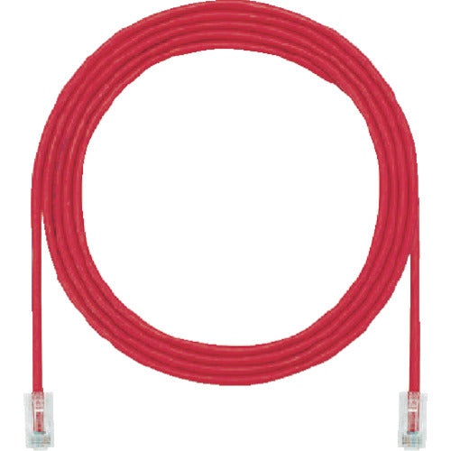 ＰＡＮＤＵＩＴ　カテゴリ６細径パッチコード　１０ｍ　赤　ＵＴＰ２８ＳＰ１０ＭＲＤ　UTP28SP10MRD　1 本