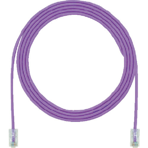 ＰＡＮＤＵＩＴ　カテゴリ６細径パッチコード　１０ｍ　紫　ＵＴＰ２８ＳＰ１０ＭＶＬ　UTP28SP10MVL　1 本