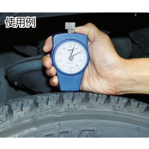 KDS 고무 경도계 A타입 두침형 DM-204A 1개