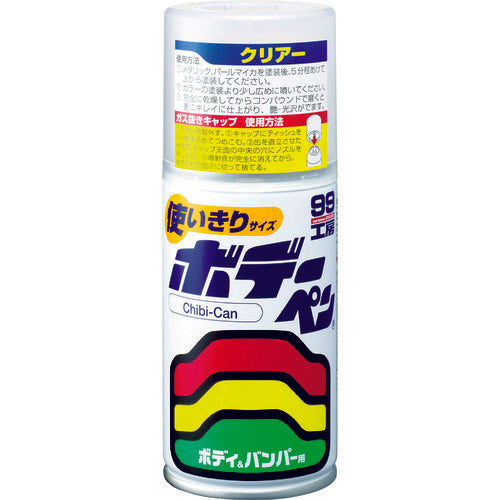 ＳＯＦＴ９９　ボデーペン　Ｃｈｉｂｉ−Ｃａｎ　クリアー　08011　1 本