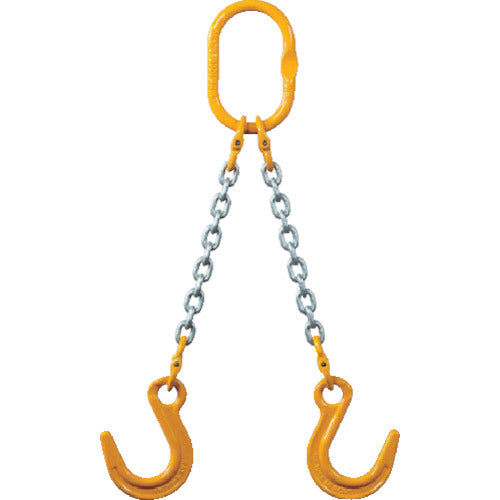 象印　チェーンスリング１００（アイタイプ）荷重４．３ｔ線径１０．０ｍｍＬ１．５ｍ　2-MFF-YN-10　1 台