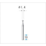 ナカニシ　電着ダイヤモンドバー　（１Ｐｋ（袋）＝５本入）　刃径１．４ｍｍ　11005　1 PK