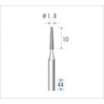 ナカニシ　電着ダイヤモンドバー　刃径１．８ｍｍ　12492　1 本