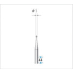 나카니시 초경 커터 구(싱글 컷) 날 직경 1mm 날 길이 1mm 23019 1개