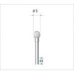 나카니시 초경 커터 구(싱글 컷) 날 직경 5mm 날 길이 5mm 23029 1개