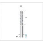 ナカニシ　超硬ルーターカッタ−　刃径６ｍｍ　26915　1 本