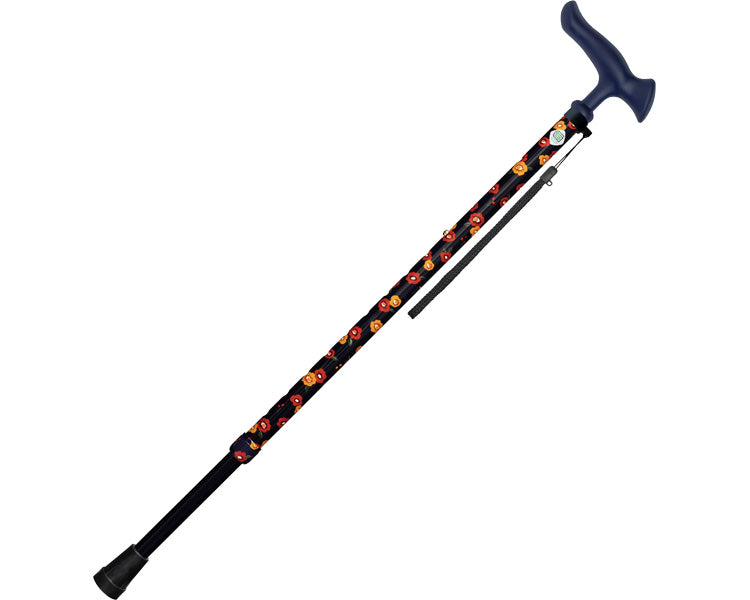 카루가모 팜 II 신축 / WB5218 꽃 무늬 네이비 1 개