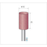 Nakanishi Power Polisher (1Pk (bag) = 10 pieces) Grit 80 Red Outer diameter 15mm 47511 1 PK