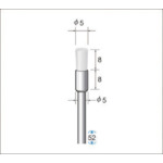 나카니시 나일론 브러쉬 (1Pk(봉투)=10개입) 50725 1 PK