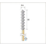 Nakanishi Abrasive Grain Nylon Brush 51586 1 PK
