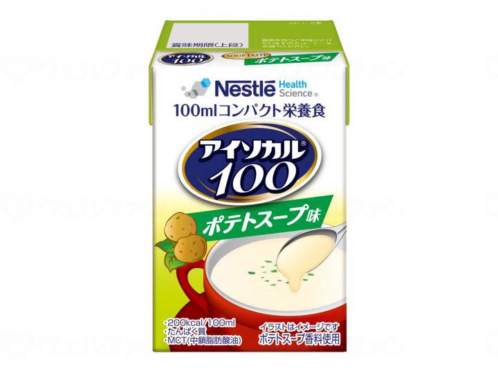 Nestle Japan Isocal 100 Potato Soup Flavor 100ml x 12