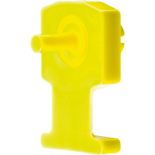 ＰＡＮＤＵＩＴ　リベット式薄型押し込み固定具　黄　（１００個入）　KIMS-H500-C4　1 袋