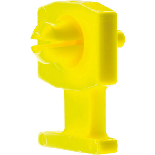 ＰＡＮＤＵＩＴ　リベット式薄型押し込み固定具　黄　（１００個入）　KIMS-H500-C4　1 袋