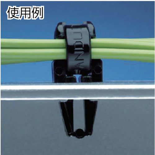PANDUIT 압입형 고정구 내후성 검정 (1000개입) PM2H25-M0 1봉