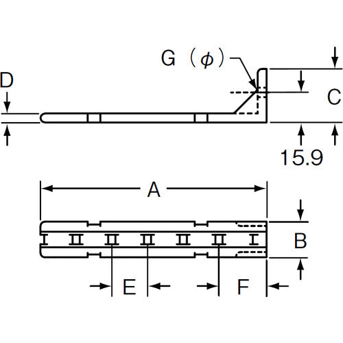 PANDUIT 스탠드형 고정구 (10개입) PP2S-S10-X 1봉