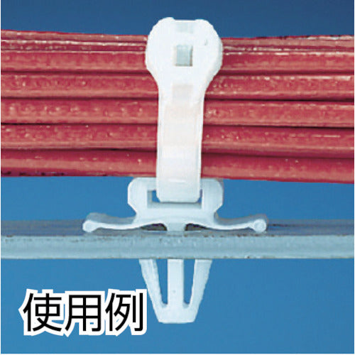 PANDUIT 압입형 고정구 내츄럴(100개입) PWMS-H25-C 1봉