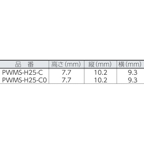 PANDUIT 압입형 고정구 내츄럴(100개입) PWMS-H25-C 1봉