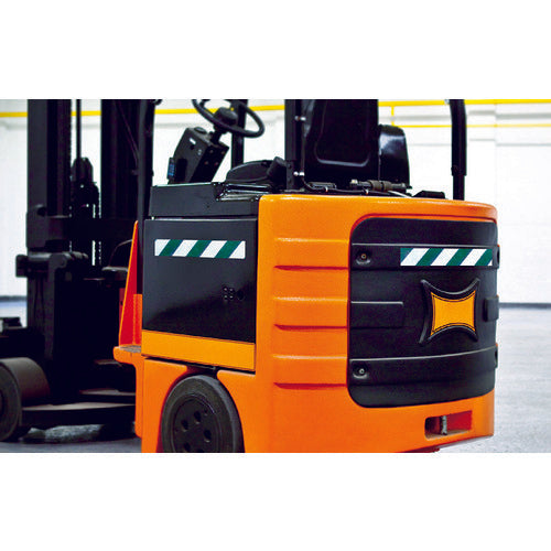 TRUSCCO 자석 반사 시트 녹색 / 흰색 180mmX1m TMGH-18GW 1 장