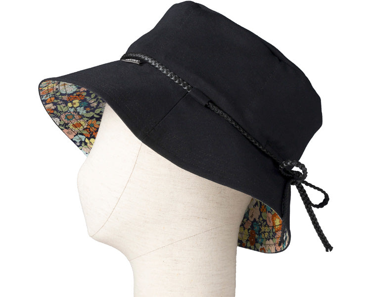 abonet+JARI Hat Flower / 2081 Black Free Size 1 pc