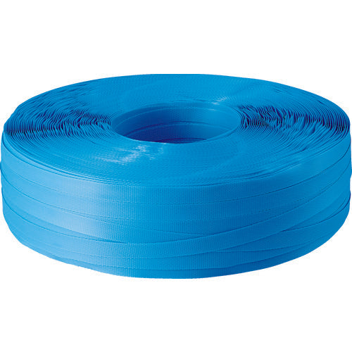 ＴＲＵＳＣＯ　封かん機用ＰＰバンド１９ｍｍ×１０００ｍ巻　青　TPPS-19-B　1 巻