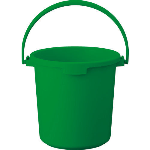 TRUSCO PP Color Bucket 22L Green TPPB-22-GN 1 pc