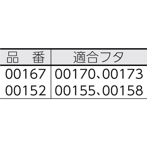 ＴＯＮＢＯ　ファブスィング４５フタ　グレー　00173　1 個