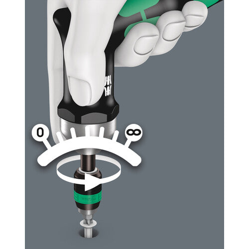 Ｗｅｒａ　７４００　トルクビットフォルダー　３．０〜６．０Ｎｍ　074717　1 本