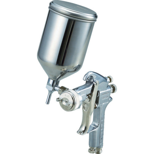 ＴＲＵＳＣＯ　スプレーガン重力式　ノズル径Φ１．１　０．４Ｌ　ＳＵＳカップセット　TSG-508G-11SS　1 Ｓ