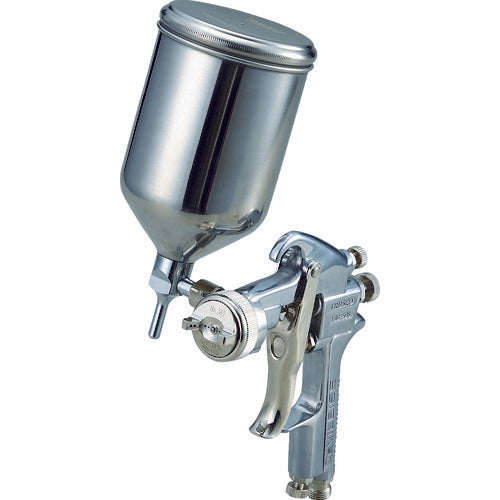 TRUSCO Gravity Spray Gun Nozzle Diameter Φ1.4 0.4L SUS Cup Set TSG-508G-14SS 1 S