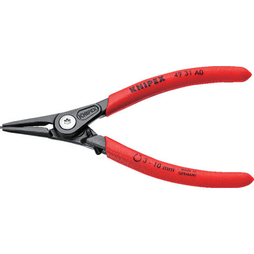 ＫＮＩＰＥＸ　軸用精密スナップリングプライヤー　4931-A0　1 丁