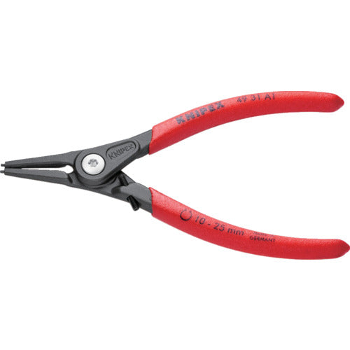 ＫＮＩＰＥＸ　軸用精密スナップリングプライヤー　4931-A1　1 丁