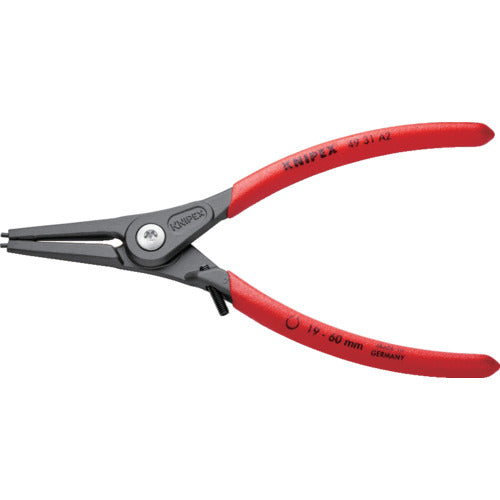 ＫＮＩＰＥＸ　軸用精密スナップリングプライヤー　4931-A2　1 丁