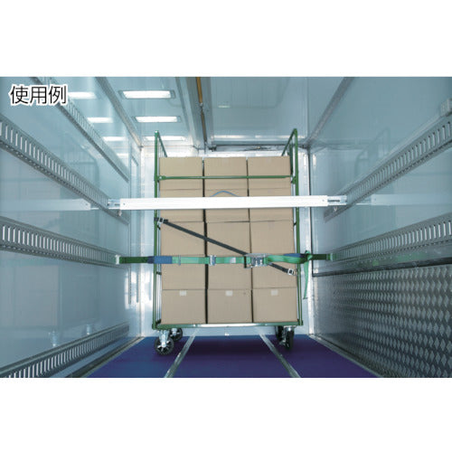 allsafe aluminum rail with holes 5φ TR-S-ALH 1 piece