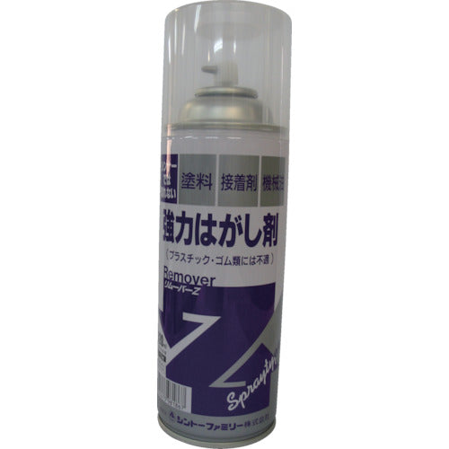 シントー　強力はがし剤スプレーリムーバーＺ　４２０ＭＬ　9886-0.42　1 本