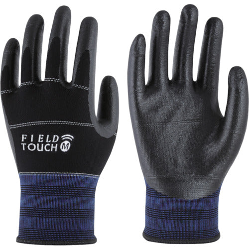 트와론 니트릴 등받이 장갑 필드 터치 M 553-M 1 쌍