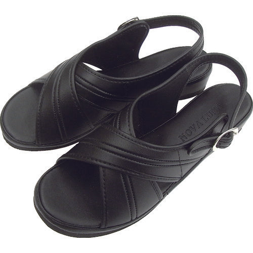 Nippon Slipper Office Sandals Black L 400925 1 pair