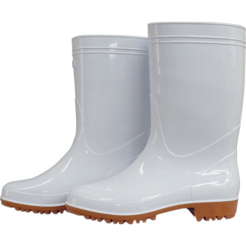 후쿠야마 고무 내유 위생장 사탕 바닥 흰색 22.5CM TEA-22.5 1 다리