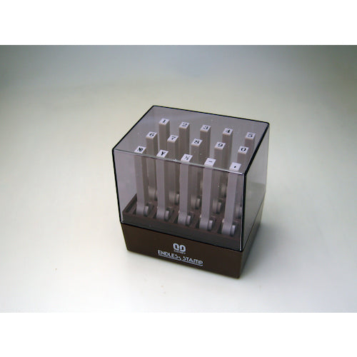 SANBY Endless Stamp Number Set No. 1 Mincho Font Set of 15 EN-S1 1 pc