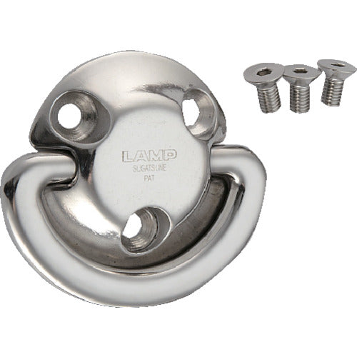 SUGATSUNE (110012544) EY-R80 Stainless Steel Folding Pad Eye EY-R80 1 pc