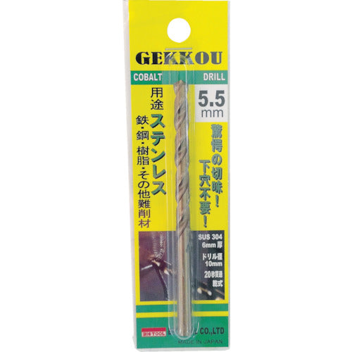 ＢＩＣ　ＴＯＯＬ　月光ドリル　３．８ｍｍ　ブリスターパック　GKP3.8　1 本