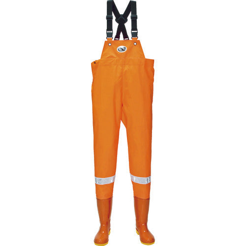 ハンシン　ＢＷ−７２　防災ウェーダー　２５．０ｃｍ　BW-72-25.0　1 足