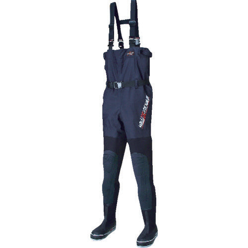 Hanshin FX-543 Breathable Slim Waders Rounded Toe 24.0 X-size FX-543-24.0X 1 pair