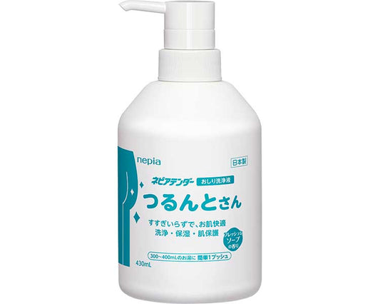 ネピアテンダー　おしりふき洗浄液　つるんとさん / 89011　430mL　1 本