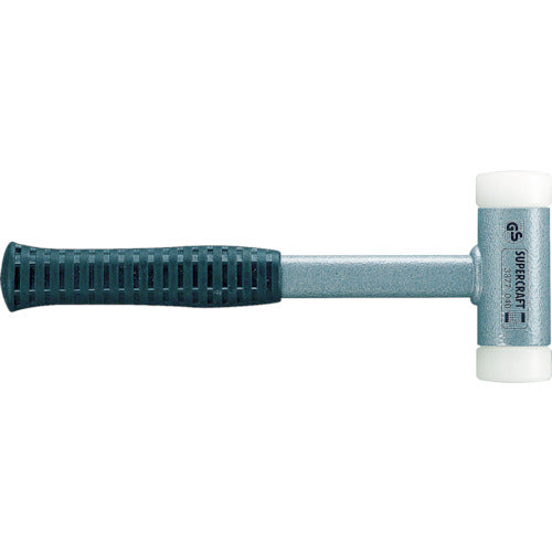 HALDER 슈퍼 크래프트 해머 스틸 손잡이 부착 나일론 화이트 두경 2 3377.025 1 개