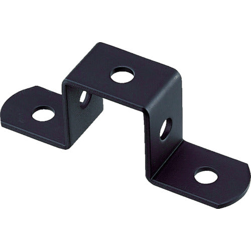 TRUSCO Joint Fitting Type 19 C Black Dimensions 129 x 27.0 Number of Holes 7 TK19-C7AB 1 pc