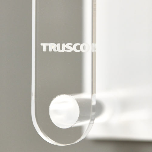 ＴＲＵＳＣＯ　マグネットパンフレットホルダー２個組　Ａ４縦　アール型　MPH-2RS　1 組