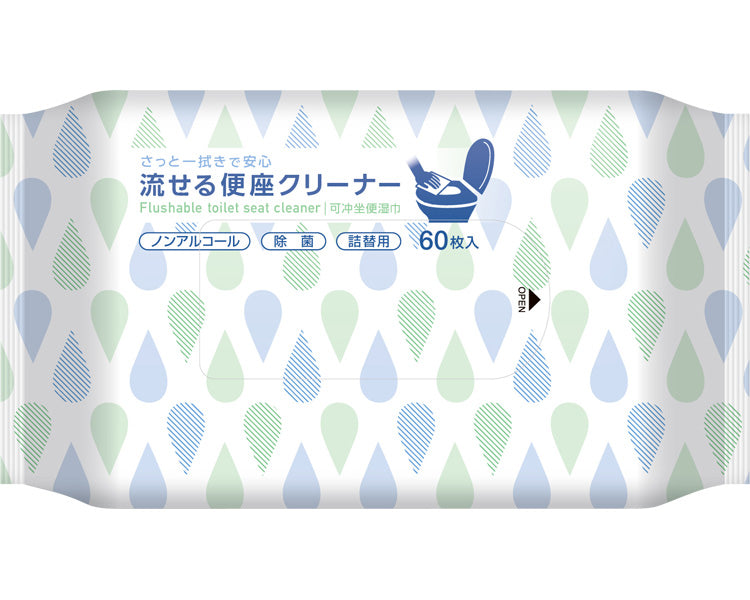 흐르는 변기 클리너 리필용 / DTC-002 60장 1봉